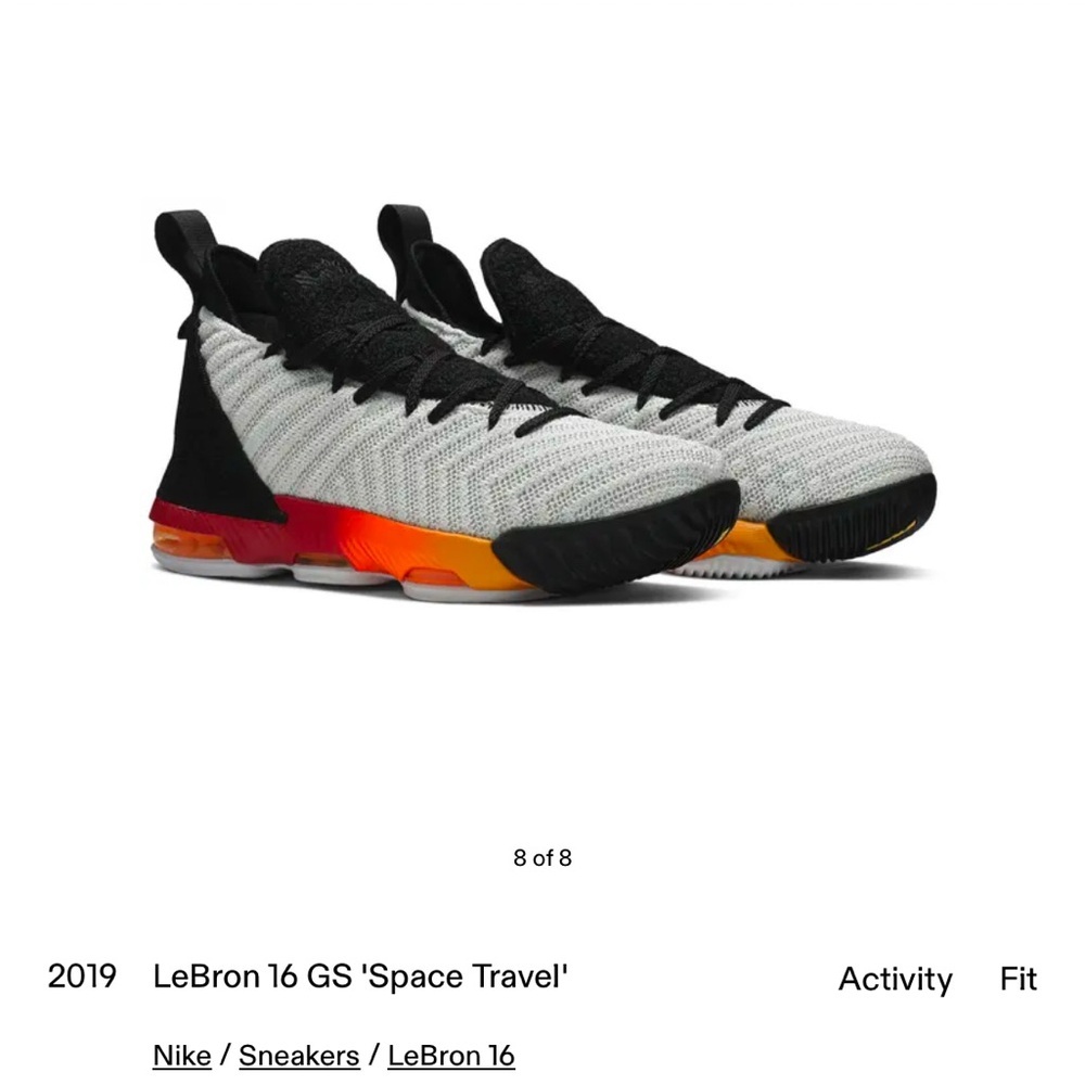 Nike LeBron 16 GS ‘Space Travel’